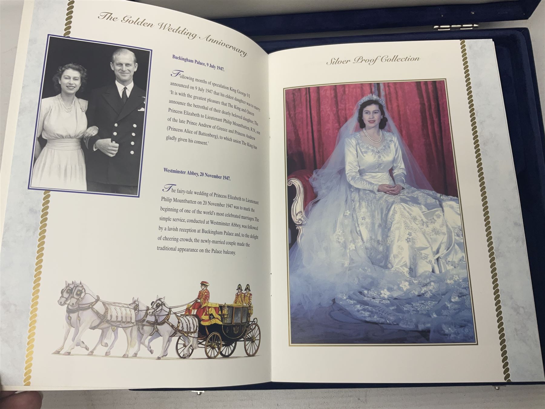 The Royal Mint Golden Wedding Anniversary silver proof coin collection, comprising twenty-four international commemorative coins, cased with certificates