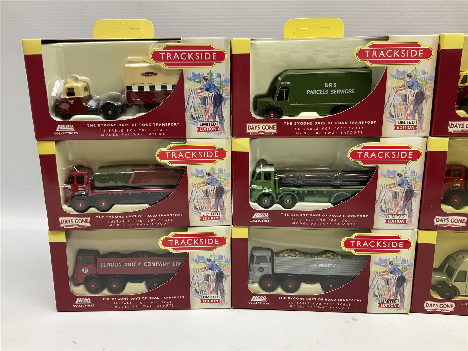 Twenty-three Lledo Trackside Limited Editon '00' scale die-cast models, all boxed (23)