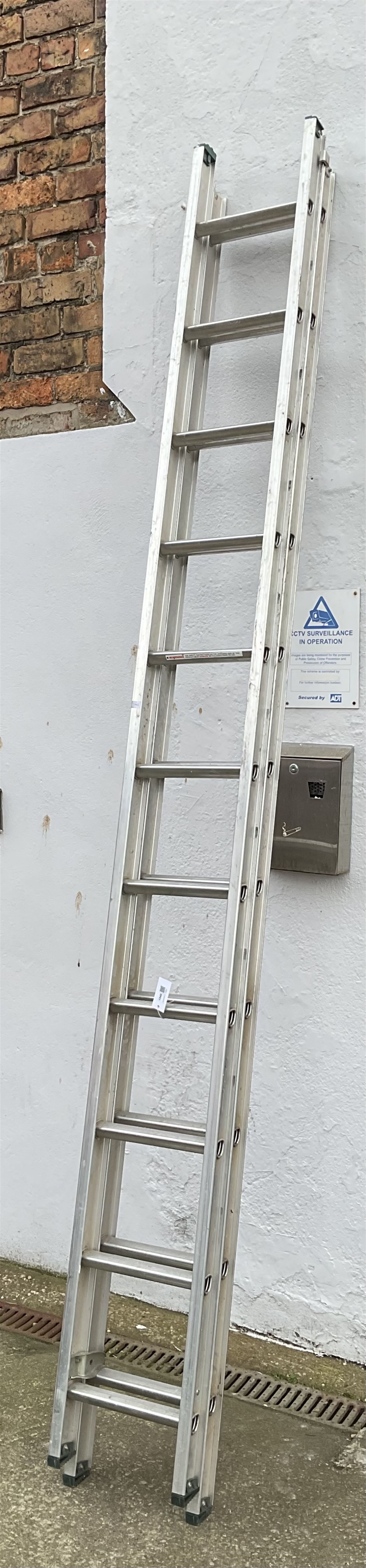 Abru Starmaster DIY two section ladders, closed 313cm, open 556cm