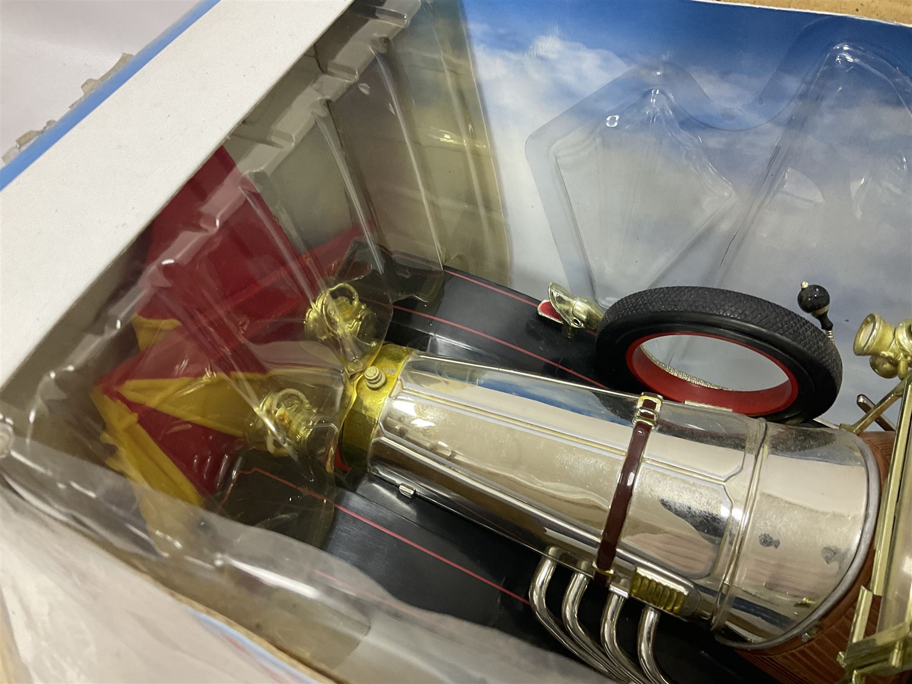 Collection of Chitty Chitty Bang Bang figures and model cars both loose and boxed, to include ‘Truly Scrumptious and Jeremy’ blister pack signed by Adrian Hall