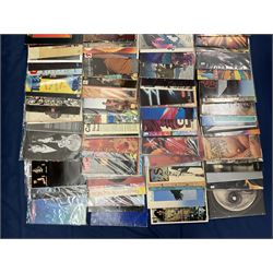 Quantity of vinyl records including Supertramp 'Indelibly Stamped', '...famous last words...', 'Crime Of The Century', 'Even In The Quietest Moments...', 'Paris' etc, Stevie Wonder 'My Cherie Amour', 'Steve Earle 'Live from Austin TX' and other music, approximately 100, in one box