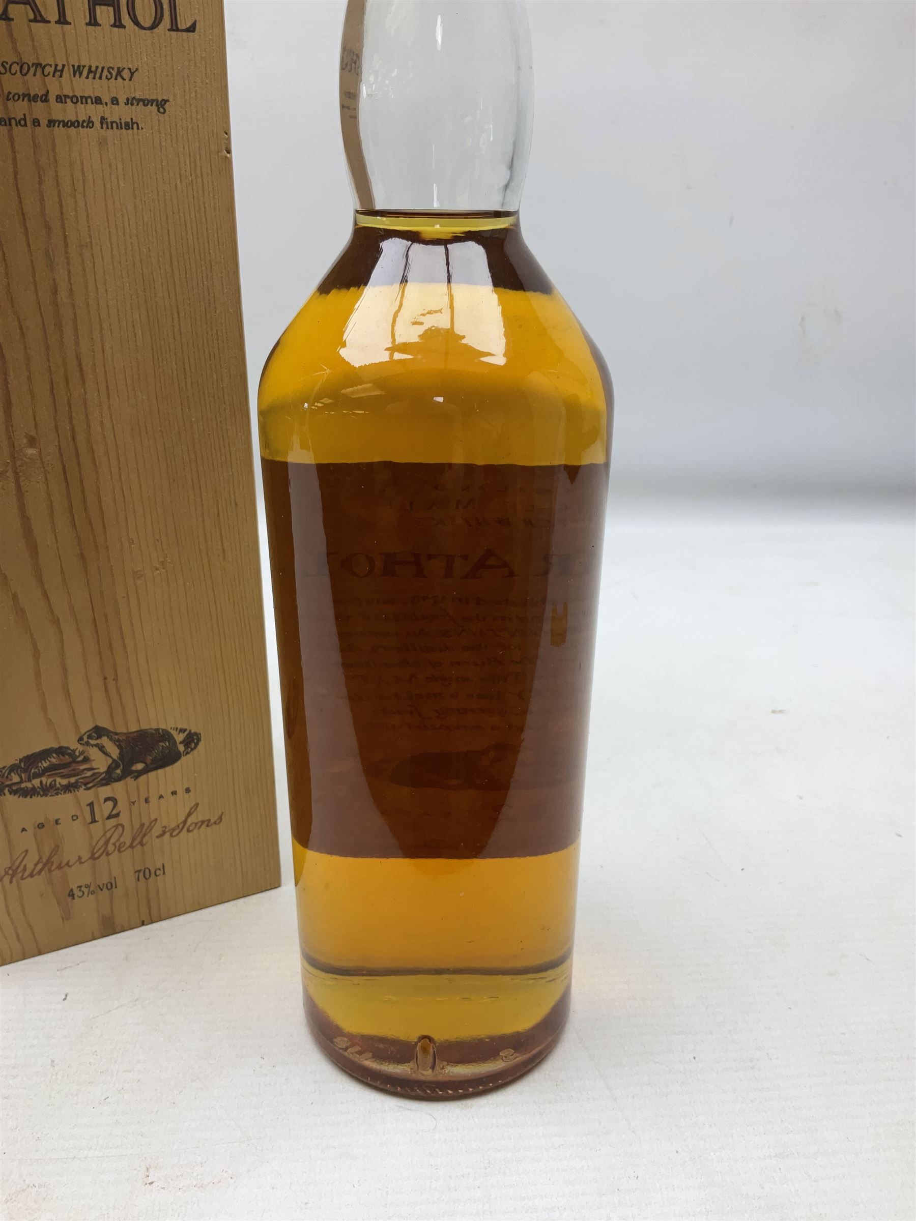 Blair Athol Aged 12 Years Single Malt Scotch Whisky 70cl, 43%, in wood box