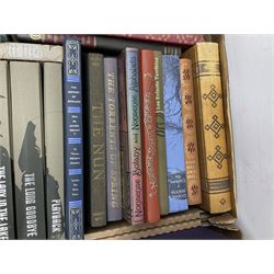 Folio Society; thirty eight volumes, to include I Capture the Castle, Nonsense Songs & Stories, Nelson and Emma, Fanny Burney's Diary, The Prisoner of Zenda etc, together with other books 