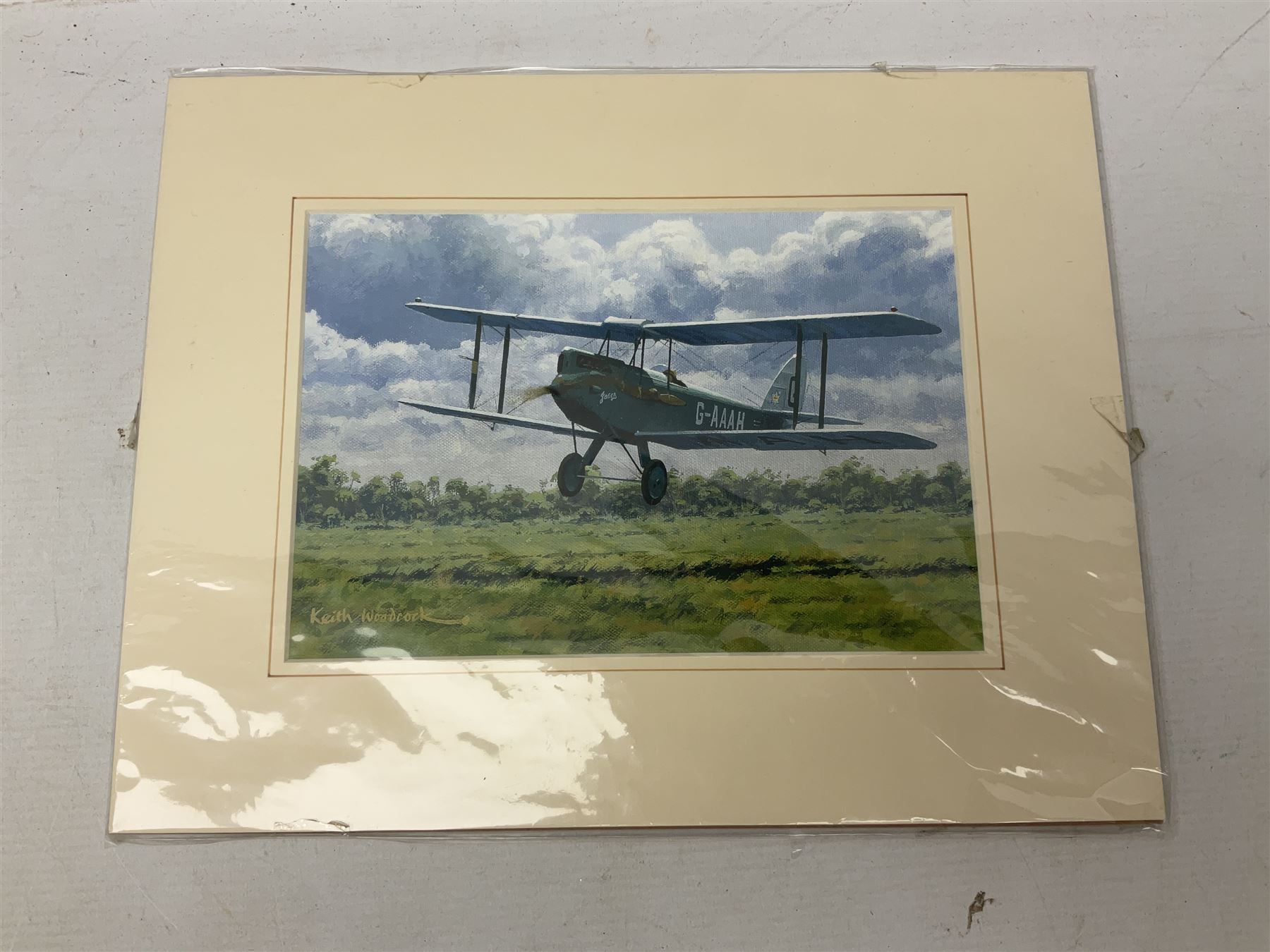 Collection of twenty-one unframed and seven framed prints of predominantly aviation interest after David Pritchard, Brian Petch, Stephen Teasdale, Barry Price, Coulson, Wardle etc; depicting Spitfires, Hurricanes etc; some limited editions with certificates and many bearing multiple signatures on the mount