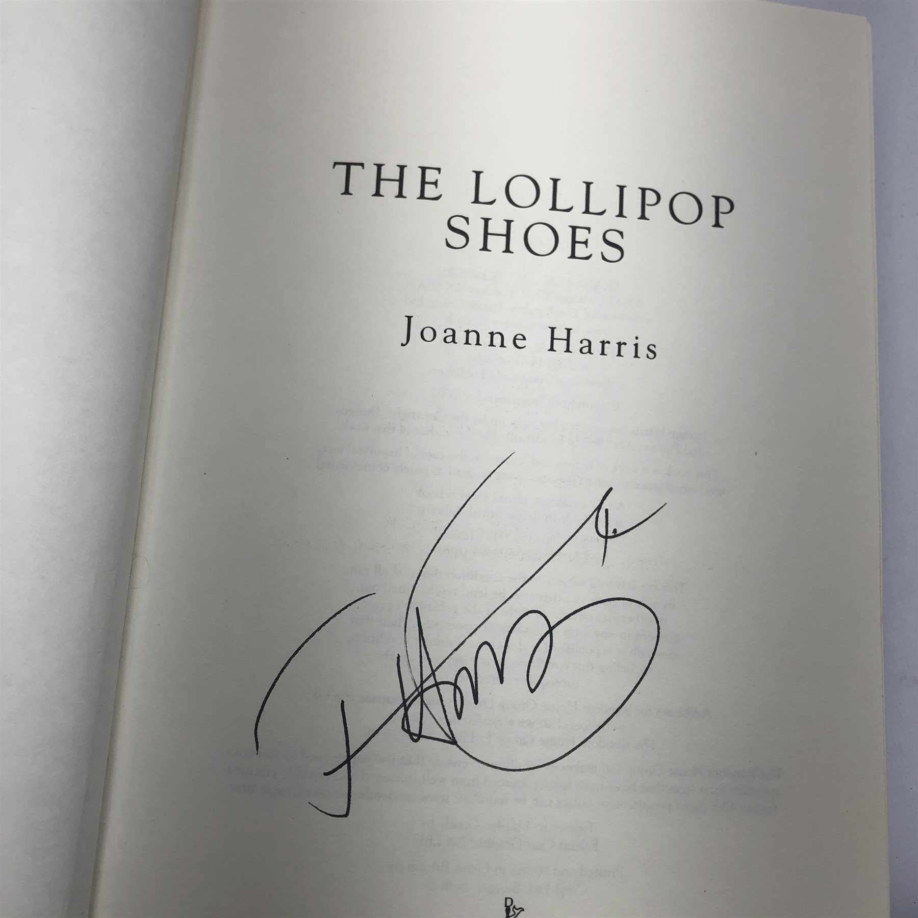  Signed first editions comprising Lee Child: One Shot, Persuader & Past Tense Daniel Cole: Ragdoll Joanne Harris: The Lollipop Shoes Matthew Reilly: Scarecrow (hardbacks) and Kate Ellis: The Marriage Hearse (paperback) (7)   