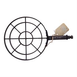 WWII German MG42 anti-aircraft spider sight, with WaA inspection mark, H17cm