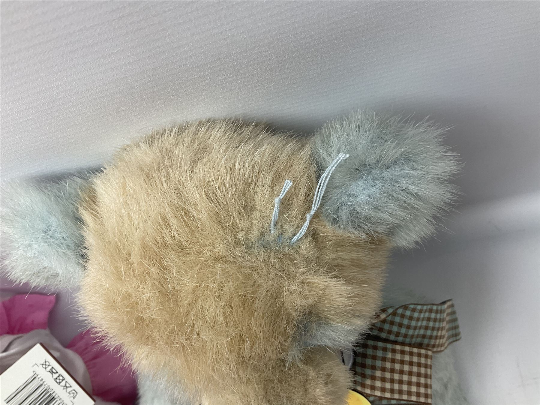 Seven Charlie Bears, comprising two limited edition examples, Parma Violet CB191963, designed by Isabelle Lee, limited to 3000, and Mary CB205250O, limited to 1000, plus Anniversary Carol CB151562, Olien CB171790, Dilly CB124946, Willamena CB202037A, and Kay CB191957B, each designed by Isabelle Lee, all with tags