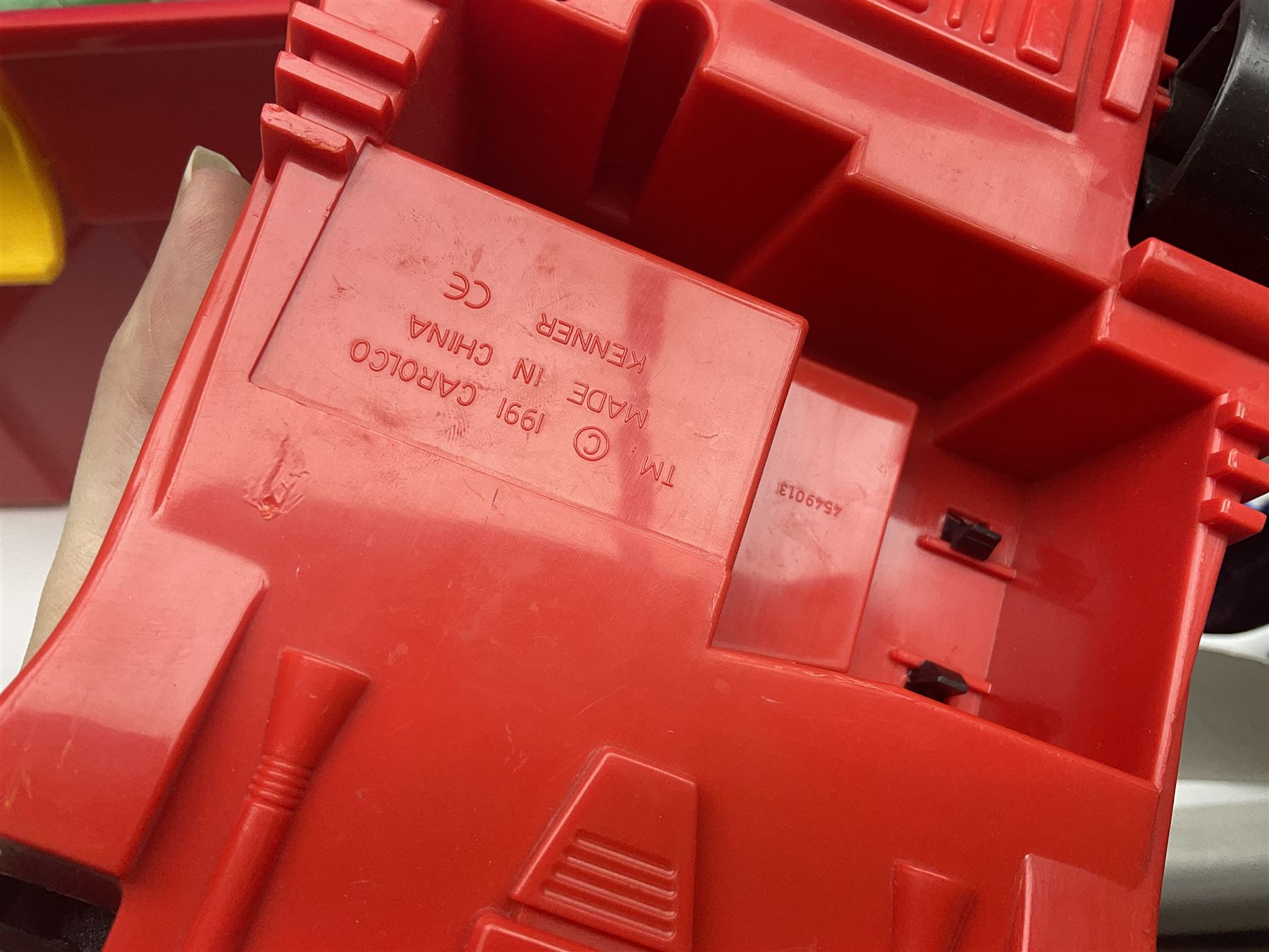 Collection of 1990s toys, including Biker Mice from Mars, Teenage Mutant Ninja Turtles, Thunderbirds etc in three boxes 