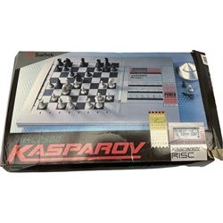 Saitek Kasparov RISC2500 computerised chess game, boxed