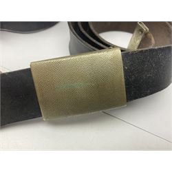 Four East German Youth Organisation belts with buckles (4)