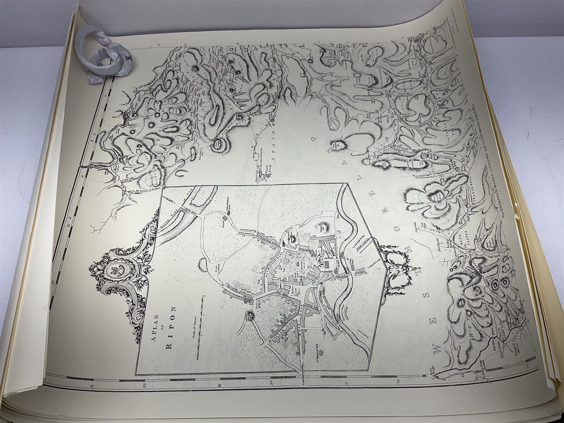 John Leech, pictures of Life and Character, first series, together with a collection of maps of Yorkshire 