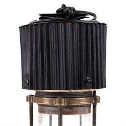 Patterson Type HCP mining lamp, stamped 841 to base, H28cm