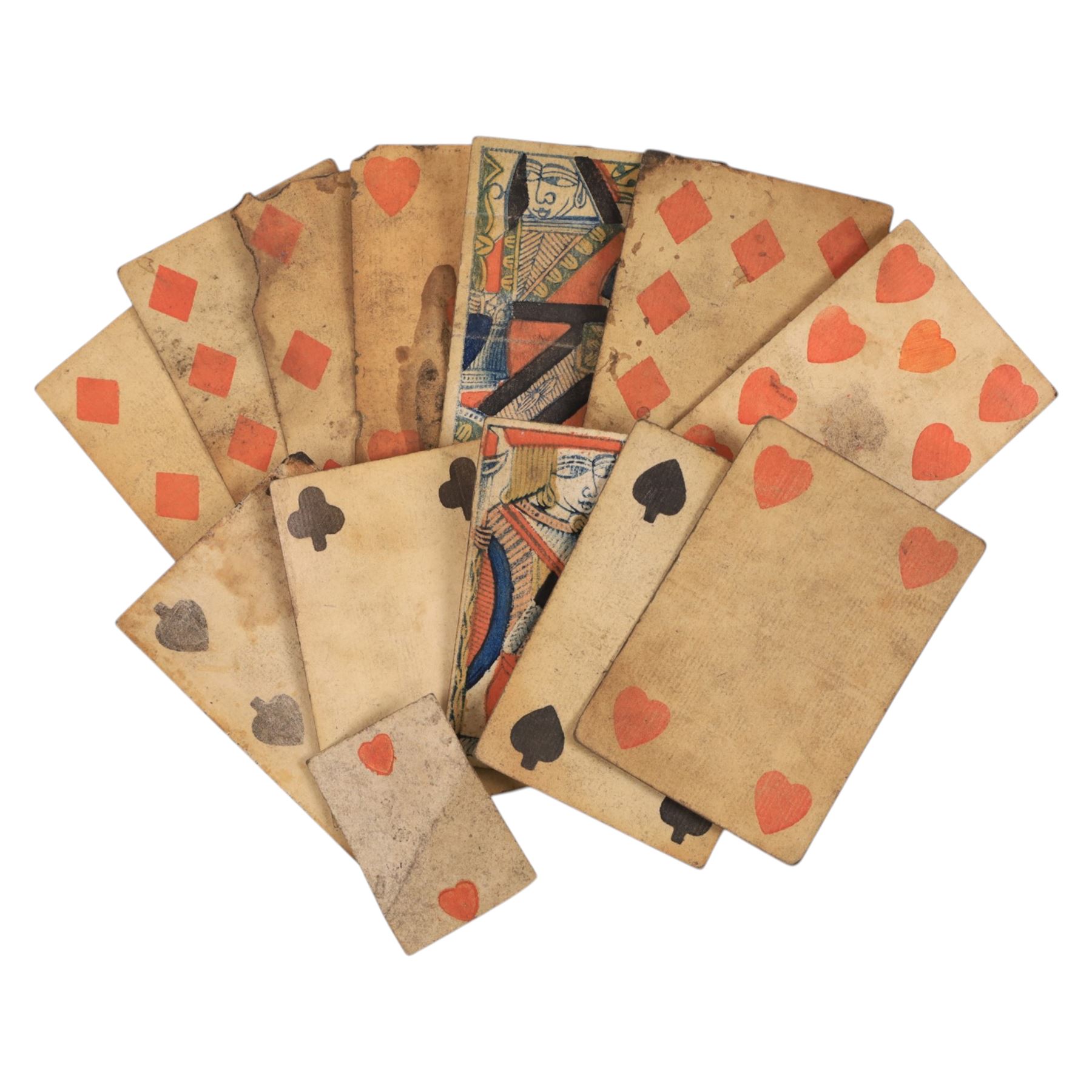 18th century playing cards