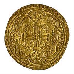 Edward III (1327-77) hammered gold noble