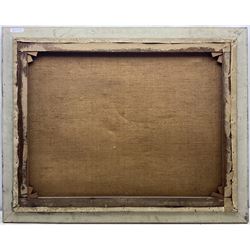 Owen Bowen (Staithes Group 1873-1967): Still Life of Flowers, oil on canvas signed 70cm x 90cm