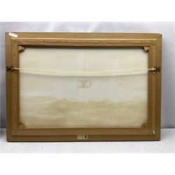 Harold E Towers (British 20th century): English Fishing Trawler at Dawn, oil on canvas signed 60cm x 90cm