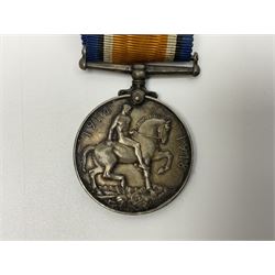 WW1 group of three medals comprising British War Medal, Victory Medal and 1914-15 Star awarded to 90434 Gnr. R.G. Rhodes R.F.A./R.A.; all with ribbons