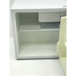  Lec R50052W table top fridge, W47cm, H48cm, D45cm  