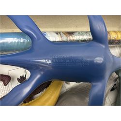 Invicta British Museum (Natural History) Dinosaur Museum Collection c1987; comprising set of twelve 1:45 scale models of dinosaurs and unopened Prehistoric World Poster; boxed with paperwork