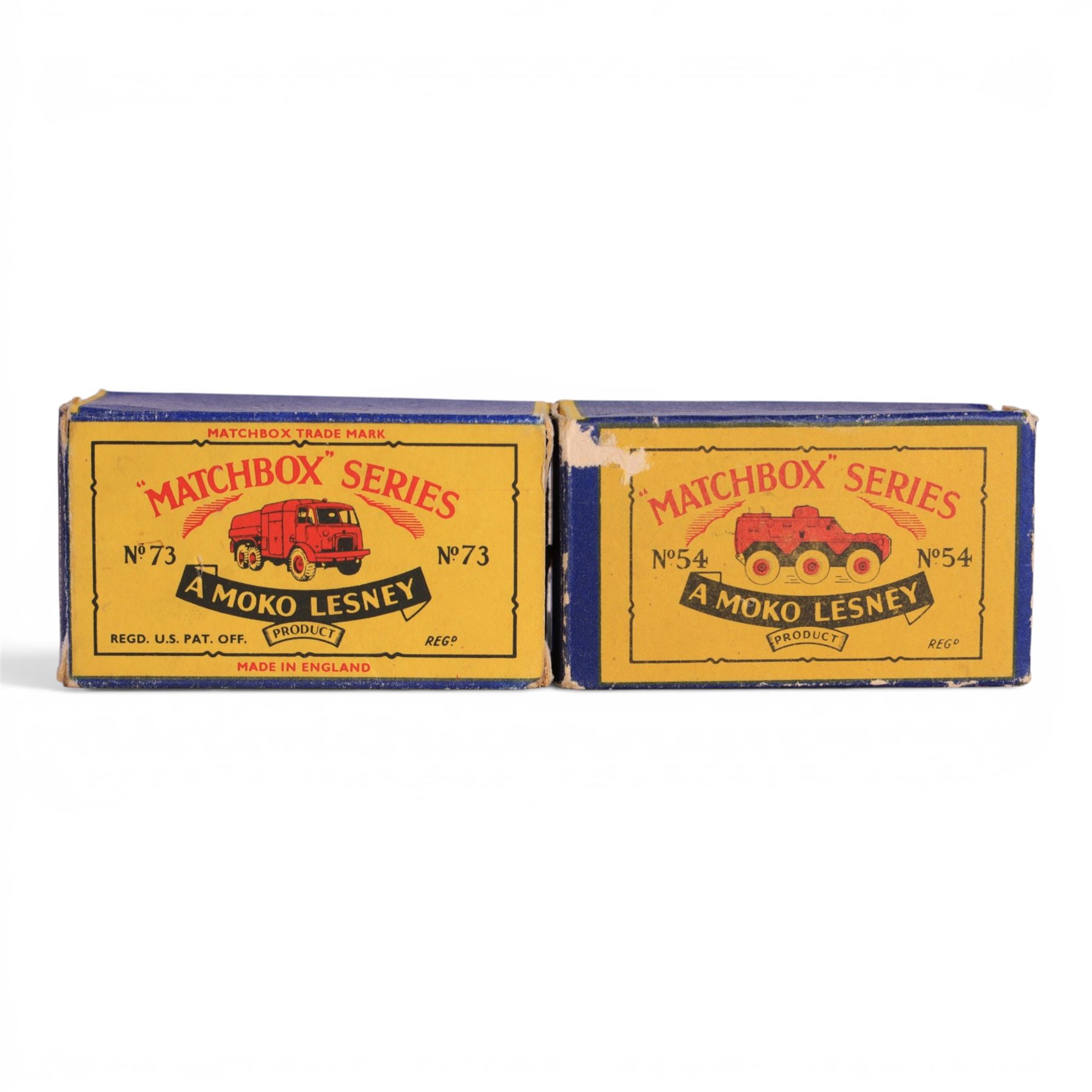 Eight diecast model cars, comprising Corgi Toys no. 233 Heinkel Economy Car with orange body, two Matchbox Superfast examples no. 56 BMC 1800 Pininfarina and no. 68 Porsche 910m two Matchbox Series Moko Lesney examples no. 54 and no. 73 and three Matchbox examples no. 27 Mercedes Benz 230SL, no. 38 Camper and no. 17 The Londoner, all boxed
