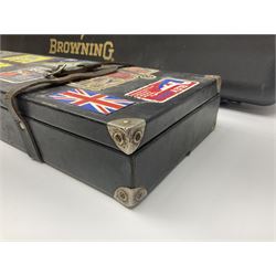 Browning black plastic shotgun case to accommodate 76.2cm (30