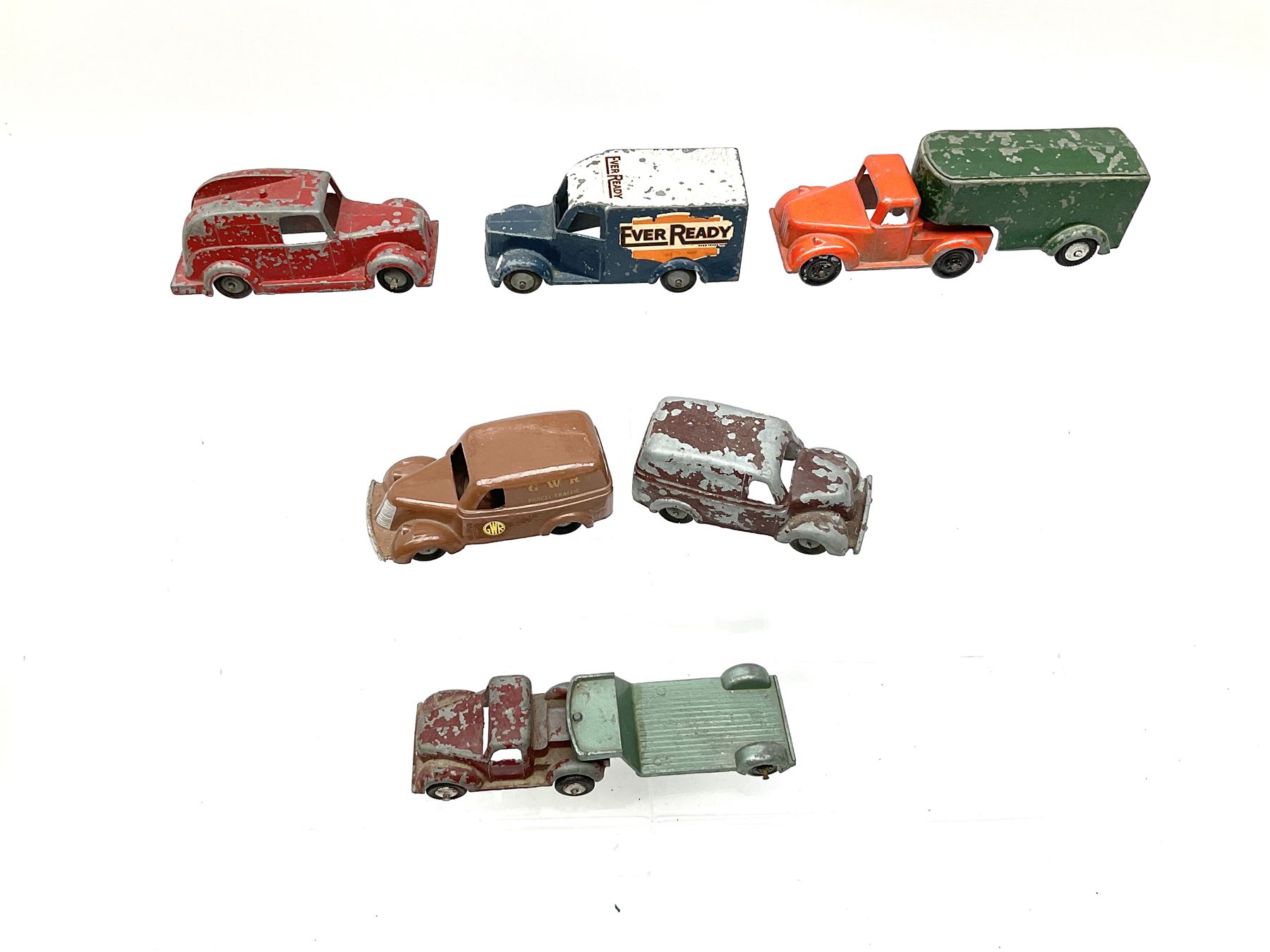 Timpo Fire Engine Timpo Toys - six unboxed and playworn die-cast commerci | Toys & Models ...