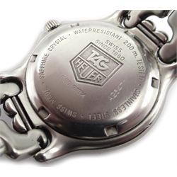  Tag Heuer Professional stainless steel mid-size quartz wristwatch S99.213K circa 1995/6  