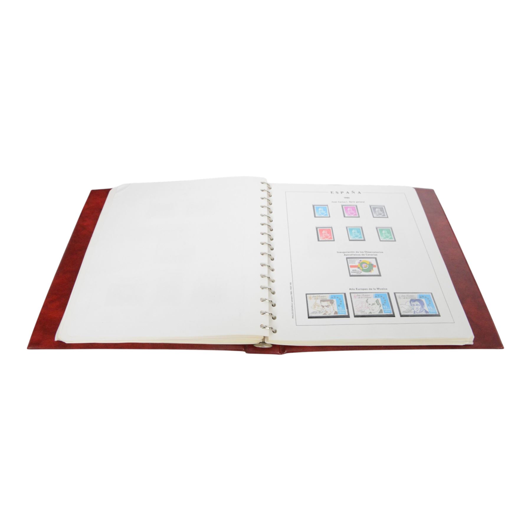 Spanish stamp collection 1950-1990, including mint and used, housed in six albums, and some further loose album sheets