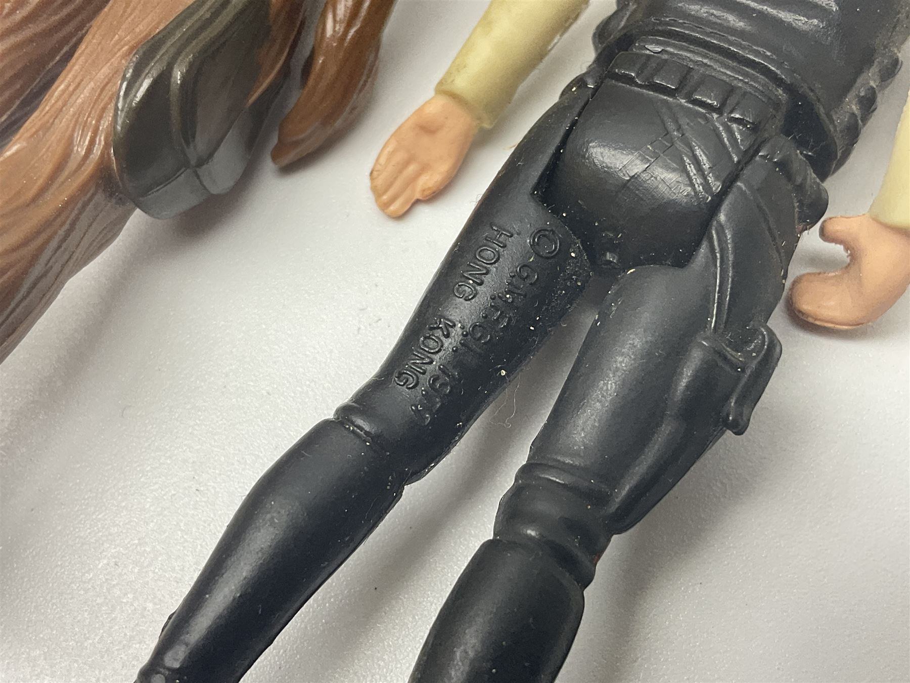 Star Wars - two unboxed vintage Star Wars vehicles comprising Millenium Falcon with 3 3/4