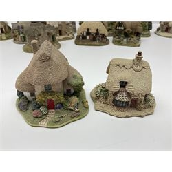 Thirty Lilliput lane, to include Hill Top, Bottle Oven, April Cottage, Thimble Cottage, Honeysuckle III, Gullivers Pantry etc
