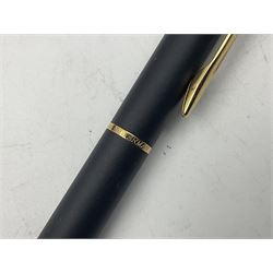 Waterman Hemisphere fountain pen and matching ballpoint pen, both in presentation boxes