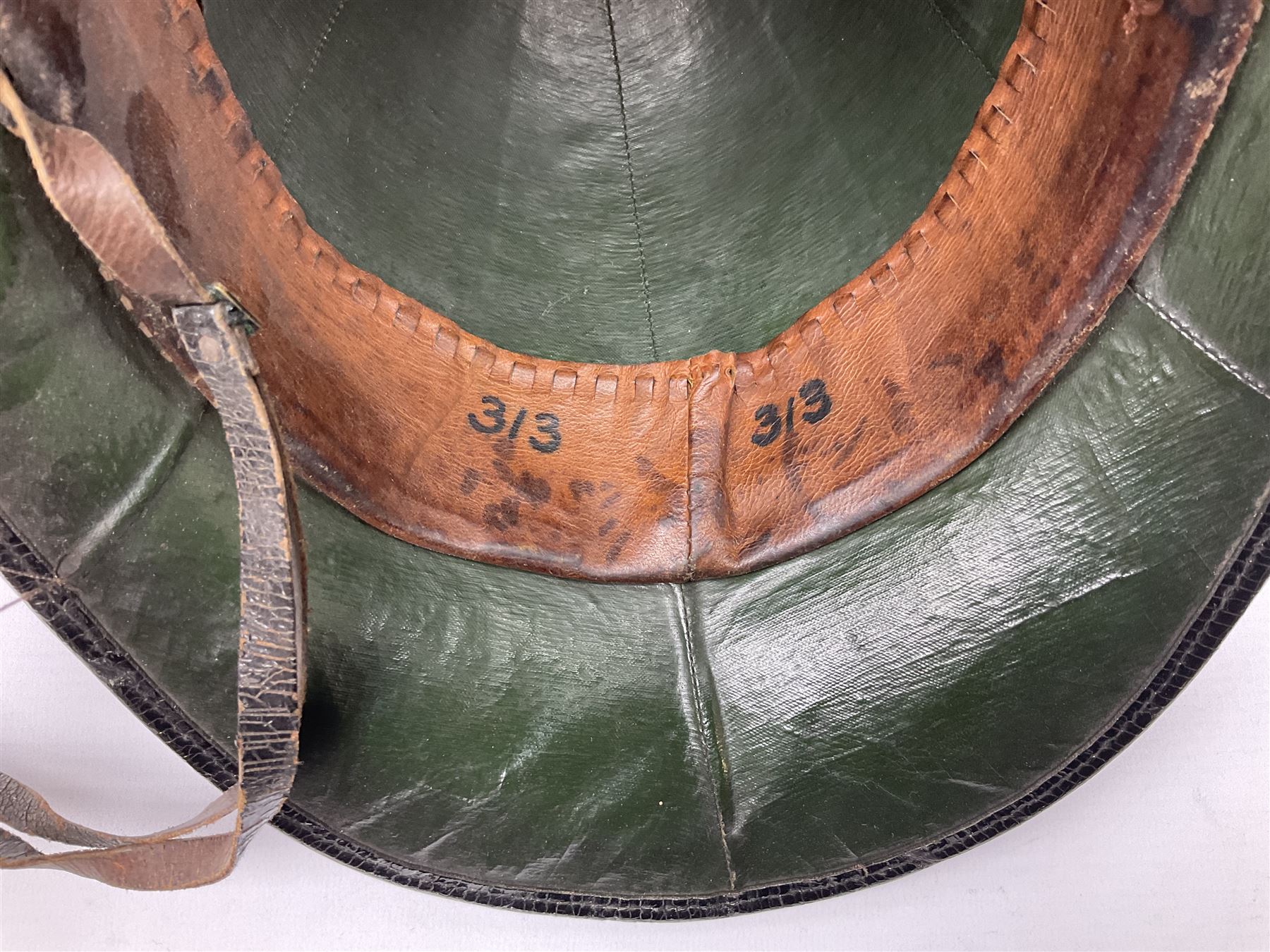  Hull City Police - Christys London helmet with king's crown night plate and a peaked cap (2)  