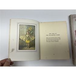 Barker, Cicely; The book of the Flower Fairies, Blackie & Son Ltd, Glasgow, Hind, Lewis. C; Turner, T.C & E.C. Jack, London, Knight, Laura; Oil Paint and Grease Paint, Ivor Nicholson & Watson, London and two other books 