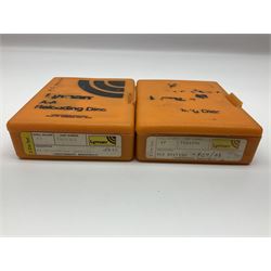 Two sets of reloading dies by Lyman comprising .303 British and  .44 Magnum; both in original boxes with paperwork