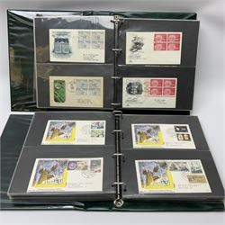 Collection of World first day covers including Honduras, Magyar, Iceland, Madagascar, United States of America etc, housed in two ring binder folders