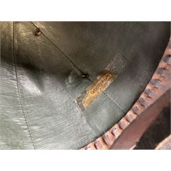  Hull City Police - Christys London helmet with king's crown night plate and a peaked cap (2)  