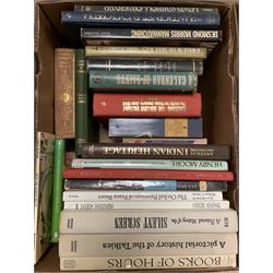 Three boxes of miscellaneous books.