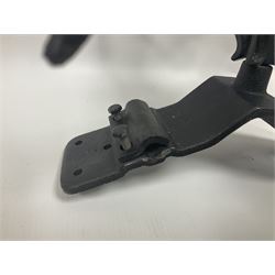 Ridge mounting weathervane with Blacksmith and horse finial, H65