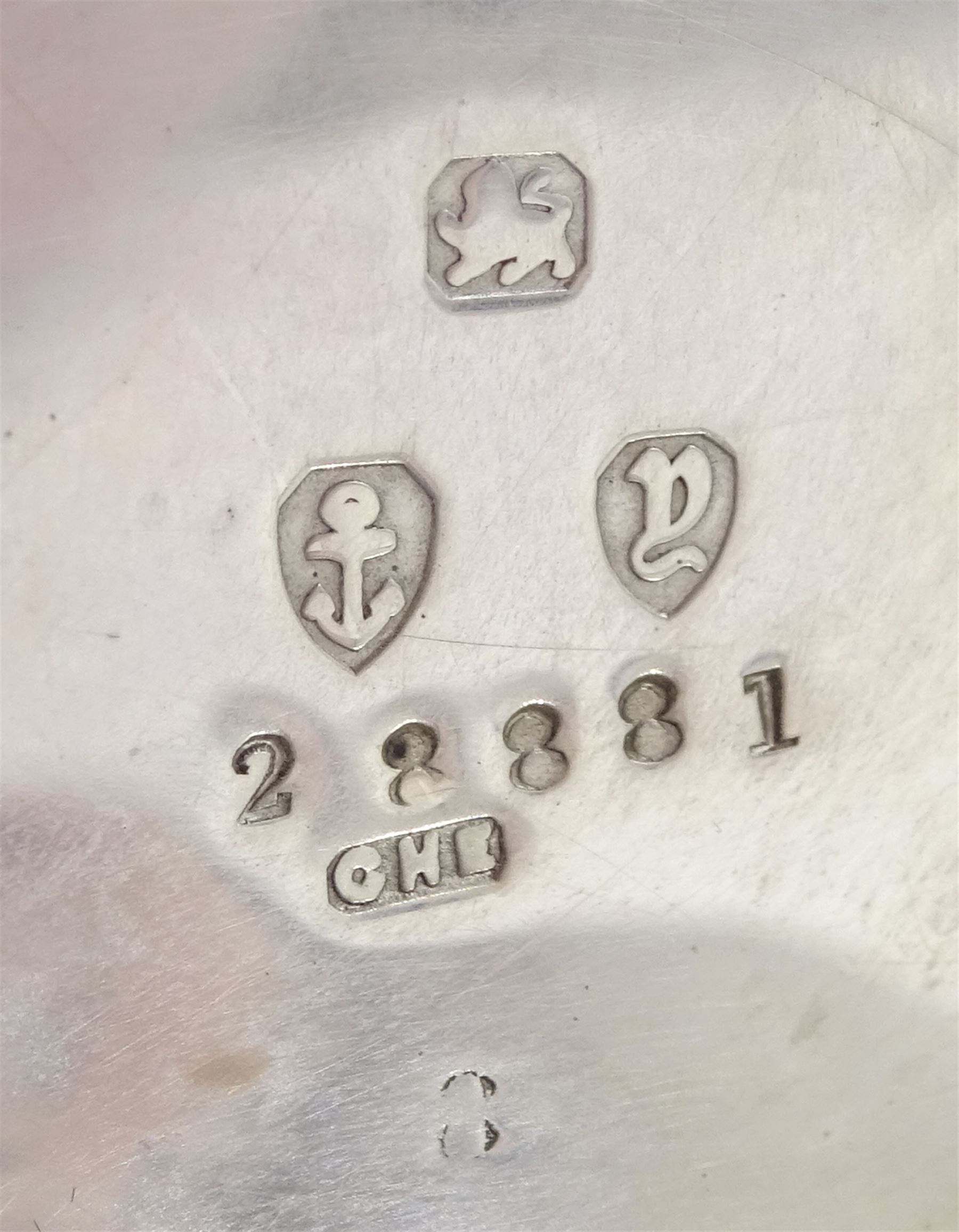 Victorian silver half hunter keyless lever pocket watch by Arthur Jack & Co, Cheltenham, No. 28881, white enamel dial with Roman numeral hour markers and subsidiary seconds dial, case by Errington Watch Company, Birmingham 1898, on silver Albert chain by Edwin Page, Chester 1904 with additional silver case