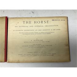 A. Schwarz, The Horse; Its External and Internal Organisation, An Illustrated Representation and Brief Description, Revised and Edited by George Fleming, London, George Philip & Son, with fold out anatomical plates