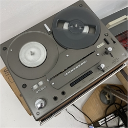 Sony Tritron Colour TV KV-6000BE, LPL enlarger, Kodascope Eight-500 projector, Tandberg Stereo Tape Recorder model 621X, Eumig mark s projector etc 