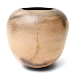 Chris Jenkins (British 1933-2022): studio pottery bowl, D22cm; together with further examples, including a wave design vase by Kyoko Takahashi, and four others variously signed, largest H28cm (6)