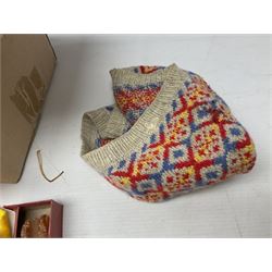 Silver and mother of pearl folding fruit knife together with a similar silver folding button hook, 19th century surgical knife in tortoiseshell cases by Krohne & Sesemann and three Hohner harmonicas, quantity of vintage child's games and toys to include cards, puzzles and misc, Rudyard Kipling, Wood's Illustrated Natural History, Twenty Poems from Rudyard Kipling First published in 1918 Methuen & Co Ltd, London, 1958 Observer cutting etc 