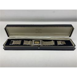 Credit Suisse 1g 999.9 fine gold ingot wristwatch, together with other watches and pocket watches etc