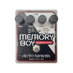 Electro Harmonix Memory Boy analogue delay guitar pedal