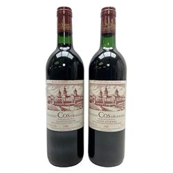 Chateau Cos D'Estournel, 1985, Saint-Estephe, 750ml, 12.5% vol, two bottles 