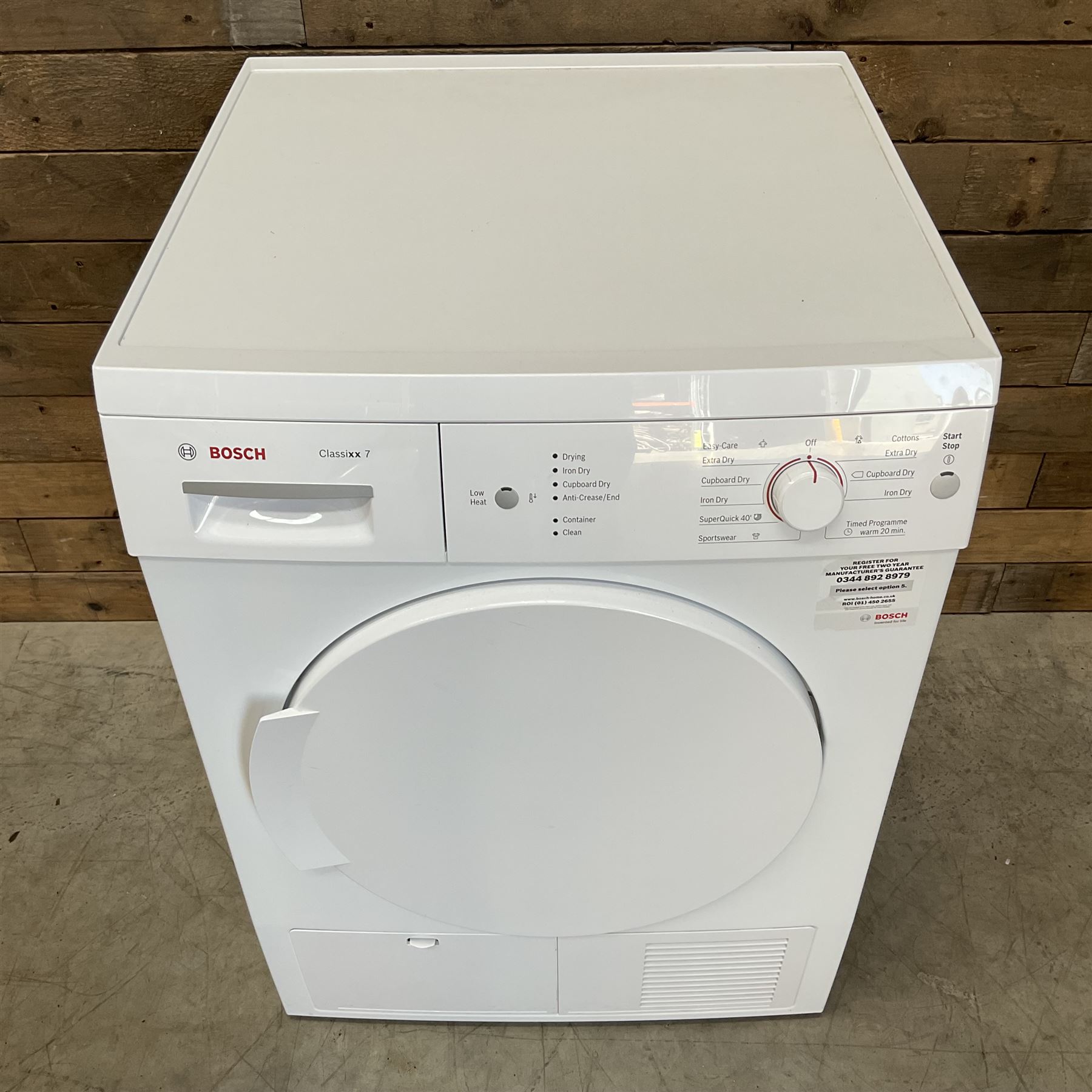 Bosch Classixx 7 tumble dryer 