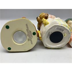 Nine Border Fine Arts and Enesco Beatrix Potter money boxes, to include Peter Rabbit, Benjamin Bunny, Mrs Tiggy-winkle, jemima puddle duck etc  