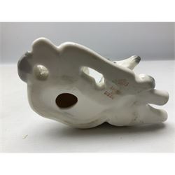 Collection of Beswick horse figures, to include Red Rum on a wooden plinth,  Lammtarra on oval plinth, Morgan Horse Black and three others, together with Royal Daulton Appaloosa Foal and a USSR horse