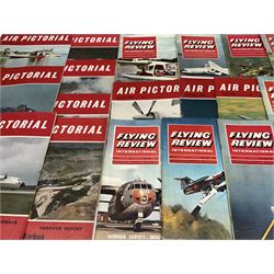 Collection of 1960's Aviation Magazines :Aero Modeller (6), Flying Review (14) Air Pictorial (28) and a set of The Word of the Children by Stuart Miall, pub.1953 in original Caxton Publishing Box postage box
